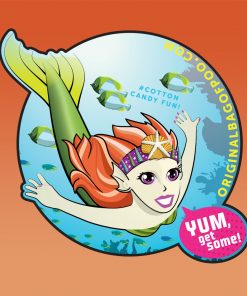 Original Bag Of Poo Product Mermaid Sticker