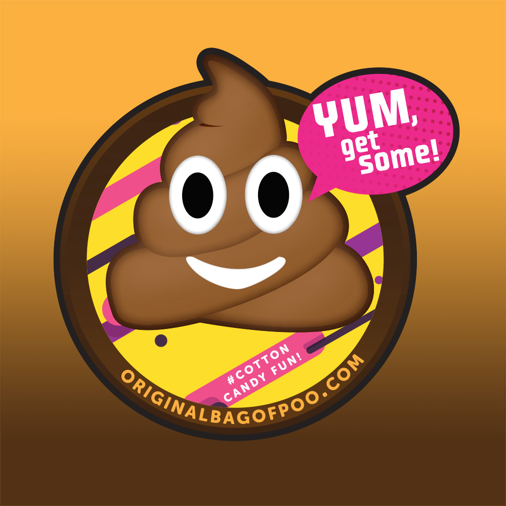Original Bag Of Poo Product Original Sticker